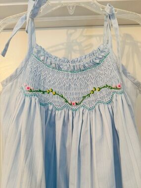 Mom & Me Smocked Dress Size 6x